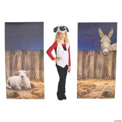 Nativity Pageant Backdrop Panel Cardboard Stand-Ups - 2 Pc.