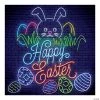 Neon Lights Easter Backdrop -DIY Photo Booth Sales Shop neon lights easter backdrop13936552