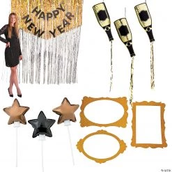 New Year’s Eve Photo Booth Kit - 22 Pc.