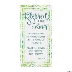 Palm Sunday Blessed is the King Backdrop Banner