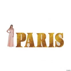 Paris Letter Stand-Up Set - 5 Pc.