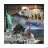 Patriotic Backdrop Banner - 2 Pc.
