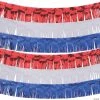 Patriotic Fringe Garland Backdrop - 6 Pc. -DIY Photo Booth Sales Shop patriotic fringe garland backdrop 6 pc 13943625