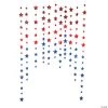 Patriotic Hanging Stars Curtain Backdrop
