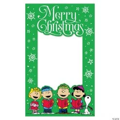 Peanuts® Christmas Photo Booth Frame