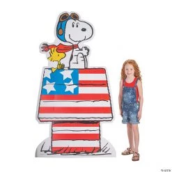 Peanuts® Patriotic Cardboard Stand-Up