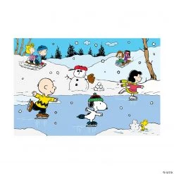 Peanuts® Winter Backdrop Banner