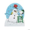 Peanuts® Winter Snowman Stand-Up