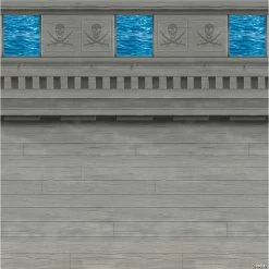 Pirate Ship Backdrop