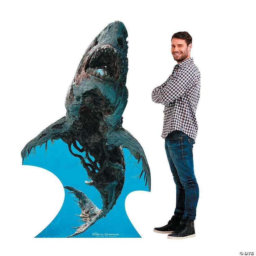 Pirates of the Caribbean: Dead Men Tell No Tales™ Ghost Shark Life-Size Cardboard Stand-Up 3 Pirates of the Caribbean: Dead Men Tell No Tales™ Ghost Shark Life-Size Cardboard Stand-Up