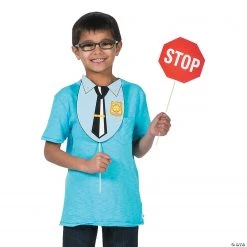 Police Party Photo Stick Props- 12 Pc. -DIY Photo Booth Sales Shop police party photo stick props 12 pc 13755428 a01