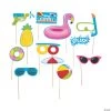 Pool Party Photo Booth Props- 12 Pc. -DIY Photo Booth Sales Shop pool party photo booth props 12 pc 13943063