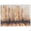 Premium Rustic Twinkling Lights Backdrop