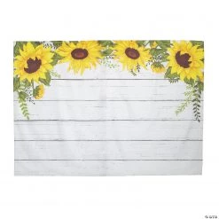 Premium Sunflower Backdrop