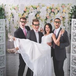 Premium White Floral Wedding Backdrop 5 Premium White Floral Wedding Backdrop -DIY Photo Booth Sales Shop premium white floral wedding backdrop13938211 a01