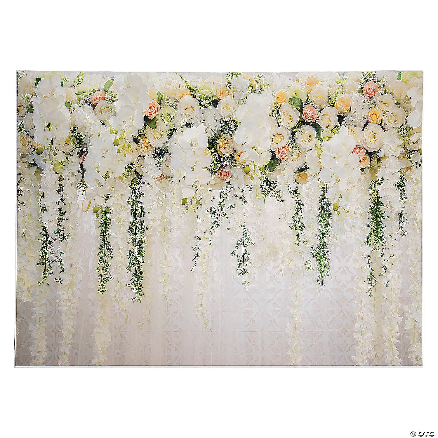 Premium White Floral Wedding Backdrop 3 Premium White Floral Wedding Backdrop