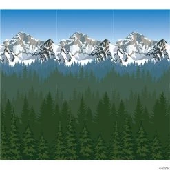Railroad & Forest Backdrop - 2 Pc.
