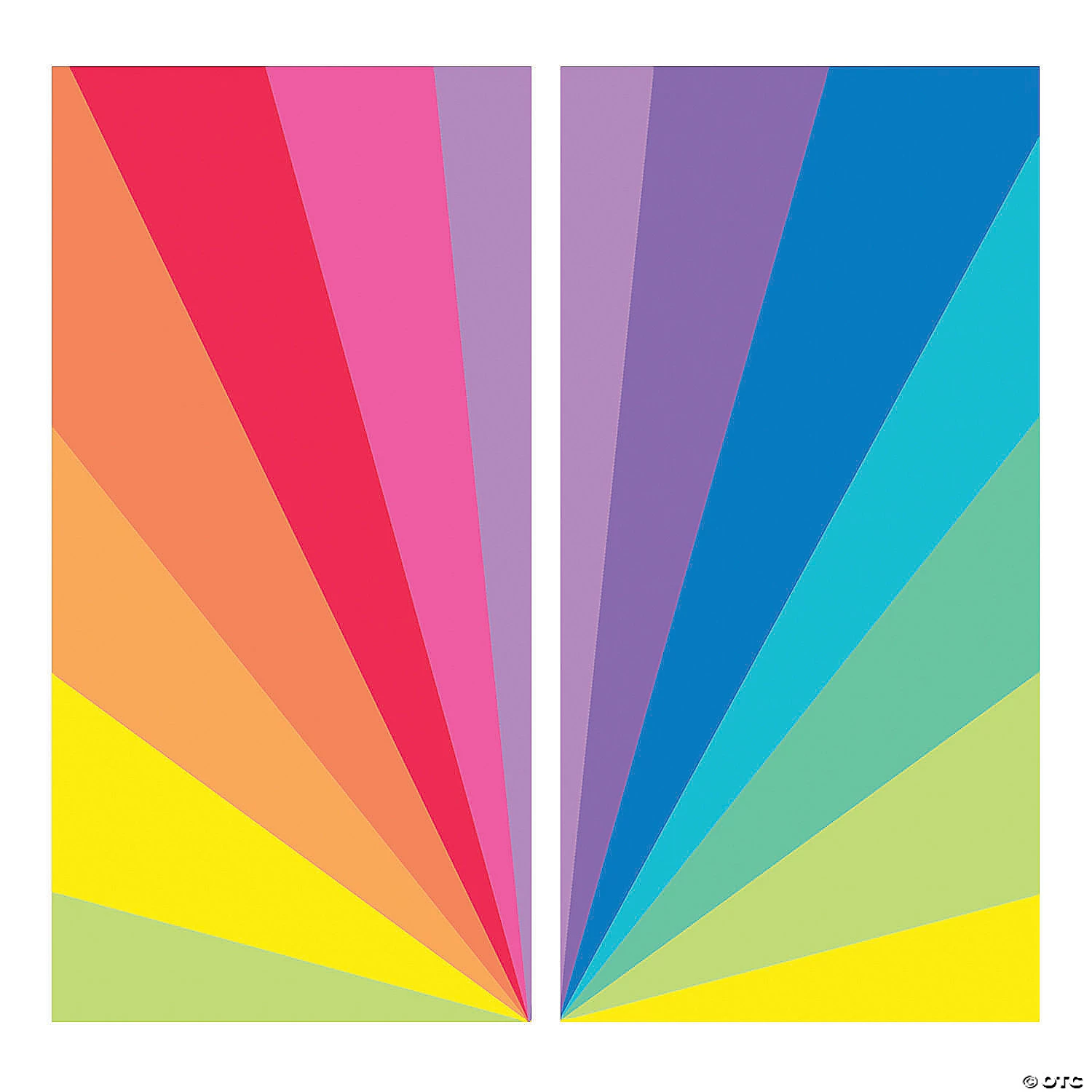 Rainbow Backdrop Banner 4 Rainbow Backdrop Banner - Image 2