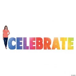 Rainbow Celebrate Stand-Ups - 9 Pc.