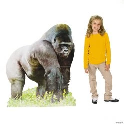 Safari Gorilla Cardboard Stand-Up