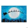 Santa & Reindeer Backdrop - 3 Pc.