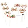 Santa’s Reindeer Photo Stick Props - 12 Pc. -DIY Photo Booth Sales Shop santa s reindeer photo stick props 12 pc 13665956