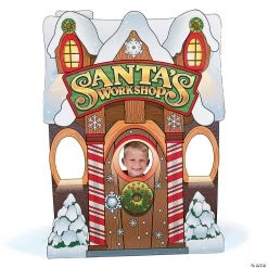 Santa's Workshop Cardboard Stand-Up