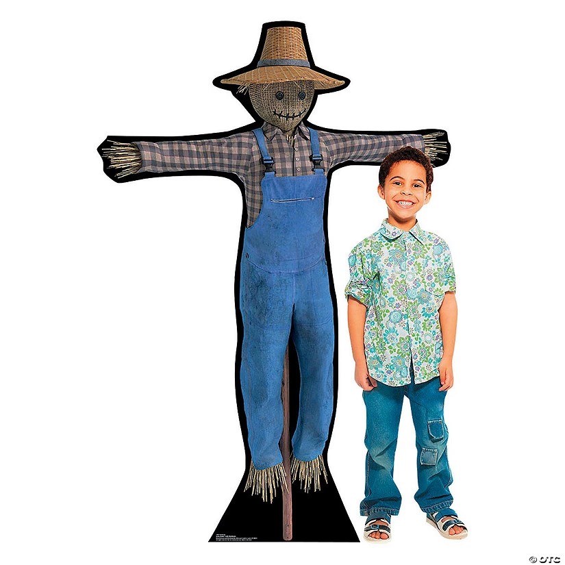 Scarecrow Lifesize Cardboard Stand-Up 3 Scarecrow Lifesize Cardboard Stand-Up