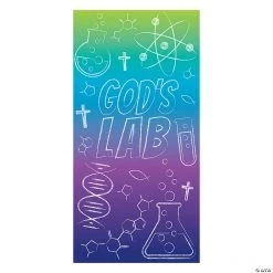Science VBS Chalkboard Door Banner