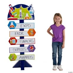 Science VBS Directional Sign