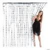 Silver Star Foil Curtain Backdrop -DIY Photo Booth Sales Shop silver star foil curtain backdrop13947359