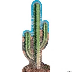 Single Cactus Cardboard Stand-Up