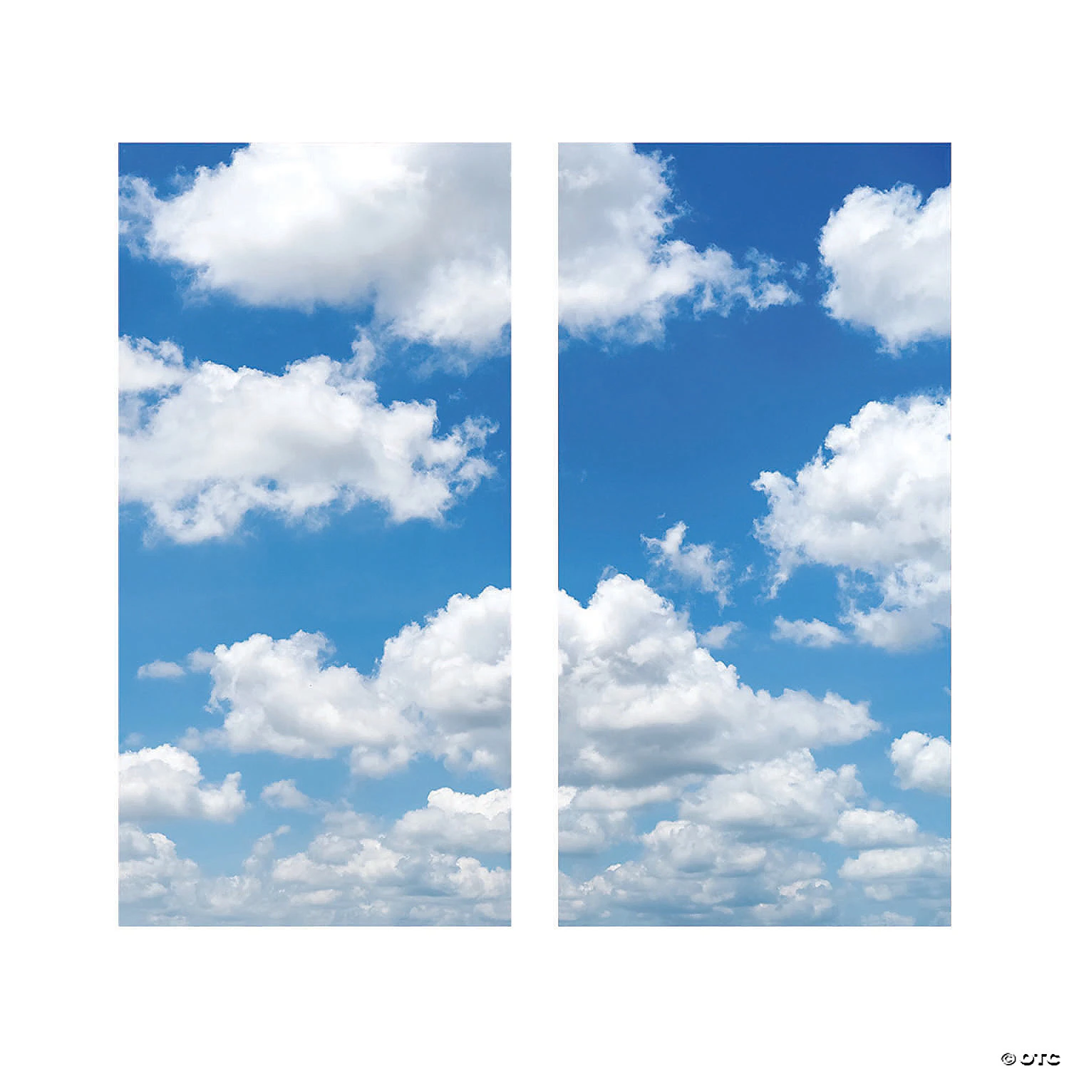 Sky Cloud Backdrop - 2 Pc. 4 Sky Cloud Backdrop - 2 Pc. - Image 2