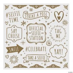 Small Selfie Backdrop - 2 Pc.