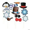 Snowman & Penguin Photo Stick Props- 12 Pc. -DIY Photo Booth Sales Shop snowman and penguin photo stick props 12 pc 13665962