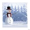 Snowman Backdrop Banner