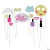 Spa Party Photo Stick Props - 12 Pc.
