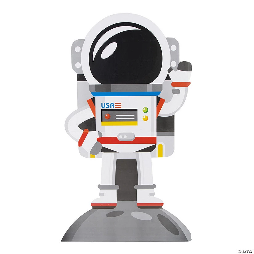 Space Party Astronaut Cardboard Stand-Up 3 Space Party Astronaut Cardboard Stand-Up