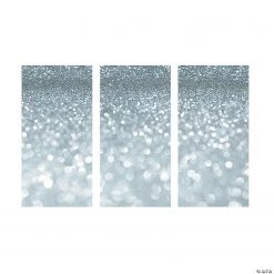 Sparkling Silver Vinyl Backdrop - 3 Pc. -DIY Photo Booth Sales Shop sparkling silver vinyl backdrop 3 pc 13676372 a01