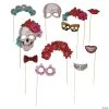 Spooky Floral Photo Stick Props - 12 Pc.