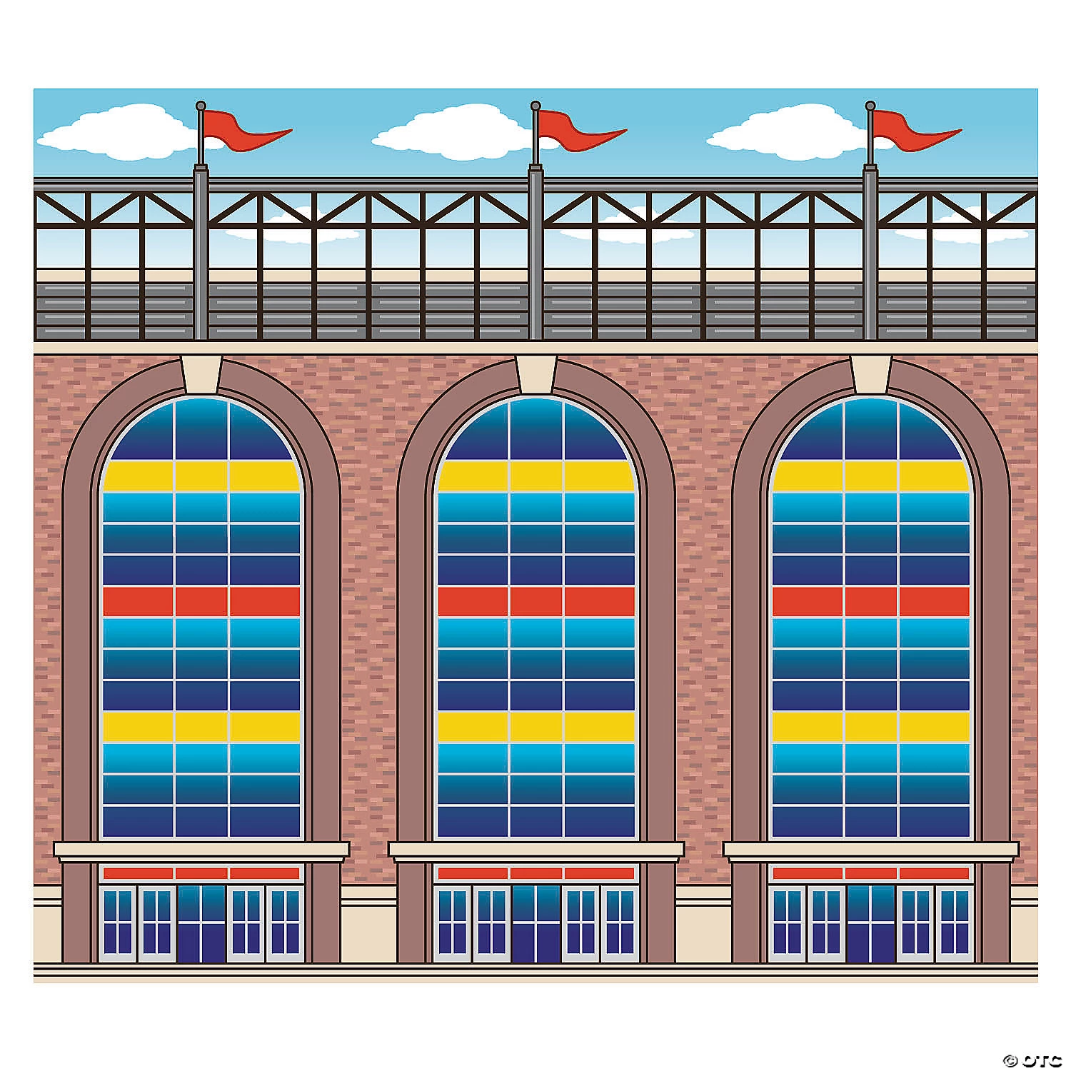 Sports VBS Design-a-Room Backdrop Banner - 2 Pc. 3 Sports VBS Design-a-Room Backdrop Banner - 2 Pc.