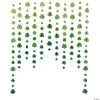 St. Patrick’s Day Hanging Shamrocks Curtain Backdrop