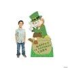 St. Patrick’s Day Leprechaun Cartoon Cardboard Stand-Up