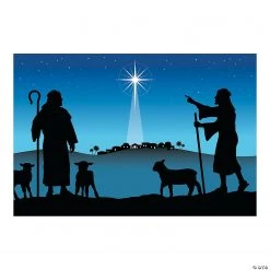 Star of Bethlehem Backdrop Banner - 3 Pc.