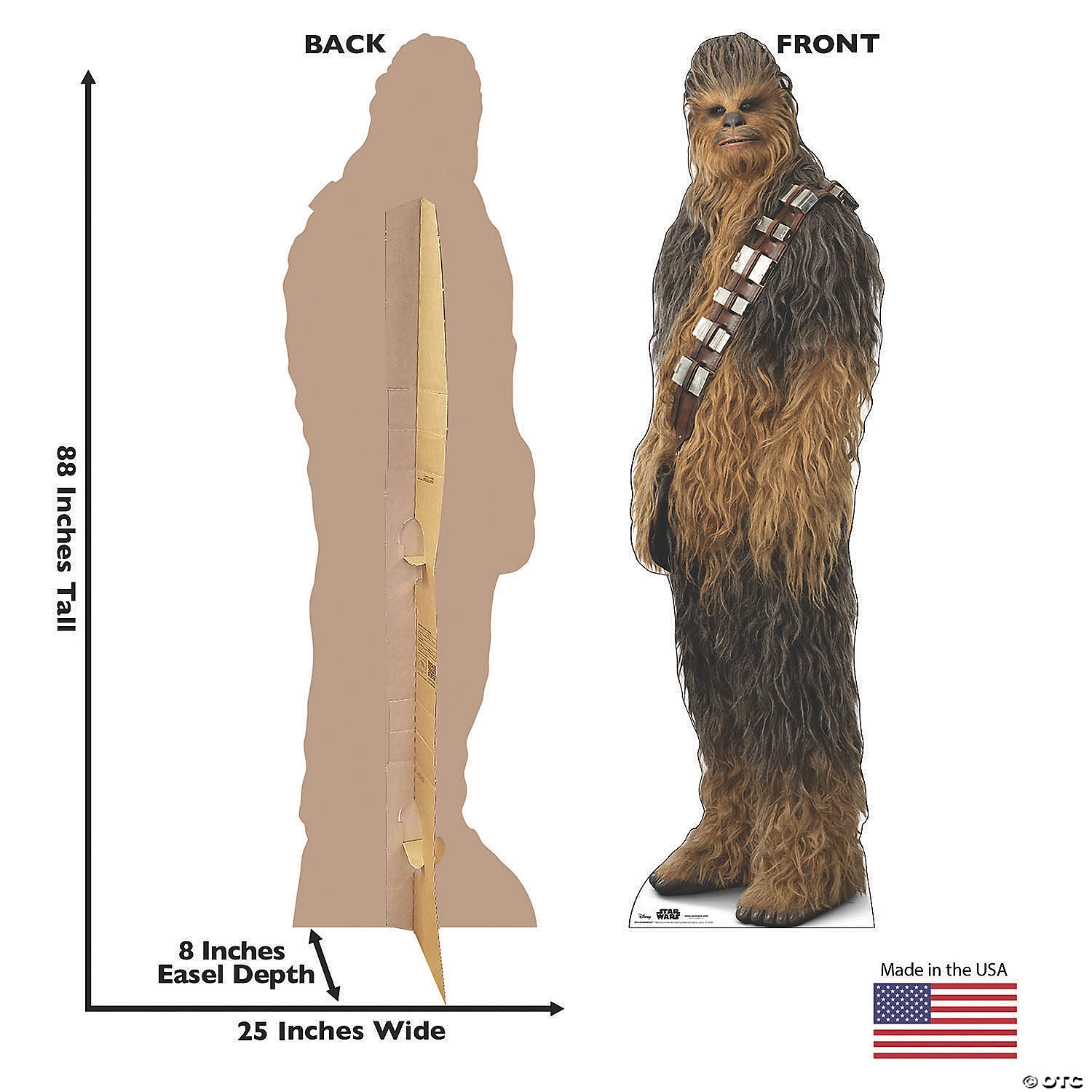 Star Wars™ Episode IX: The Rise of Skywalker Chewbacca Life-Size Cardboard Stand-Up 4 Star Wars™ Episode IX: The Rise of Skywalker Chewbacca Life-Size Cardboard Stand-Up - Image 2