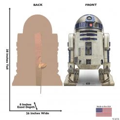 Star Wars™ Episode IX: The Rise of Skywalker R2-D2 Life-Size Cardboard Stand-Up -DIY Photo Booth Sales Shop star wars episode ix the rise of skywalker r2 d2 life size cardboard stand up13952490 a01