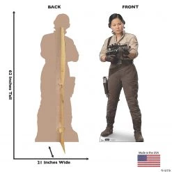 Star Wars™ Episode IX: The Rise of Skywalker Rose Life-Size Cardboard Stand-Up -DIY Photo Booth Sales Shop star wars episode ix the rise of skywalker rose life size cardboard stand up13952493 a01