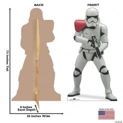Star Wars™ Episode IX: The Rise of Skywalker Stormtrooper Officer Life-Size Cardboard Stand-Up -DIY Photo Booth Sales Shop star wars episode ix the rise of skywalker stormtrooper officer life size cardboard stand up13952478 a01