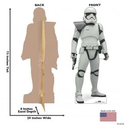 Star Wars™ Episode IX: The Rise of Skywalker Stormtrooper Sergeant Life-Size Cardboard Stand-Up -DIY Photo Booth Sales Shop star wars episode ix the rise of skywalker stormtrooper sergeant life size cardboard stand up13952479 a01