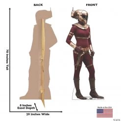 Star Wars™ Episode IX: The Rise of Skywalker Zorii Life-Size Cardboard Stand-Up -DIY Photo Booth Sales Shop star wars episode ix the rise of skywalker zorii life size cardboard stand up13952491 a01